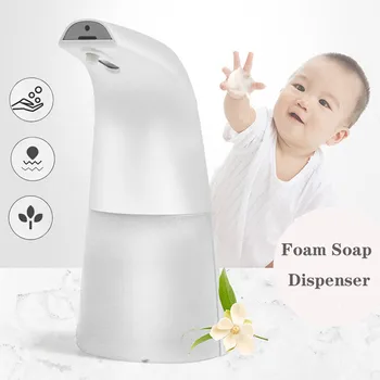 

250ML Compact Touchless Soap Hand Sanitizer Dispenser bathroom hotel Automatic Induction Foam Induction Soap Dispenser #35