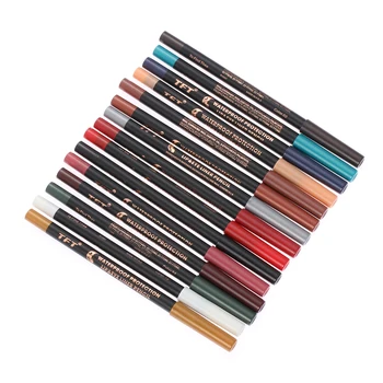 

1pc Waterproof Pigment Eye Shadow Liner Combination Longlasting Colorful Eyeliner Eyeshadow Pencil Eye Cosmetics Makeup Tools