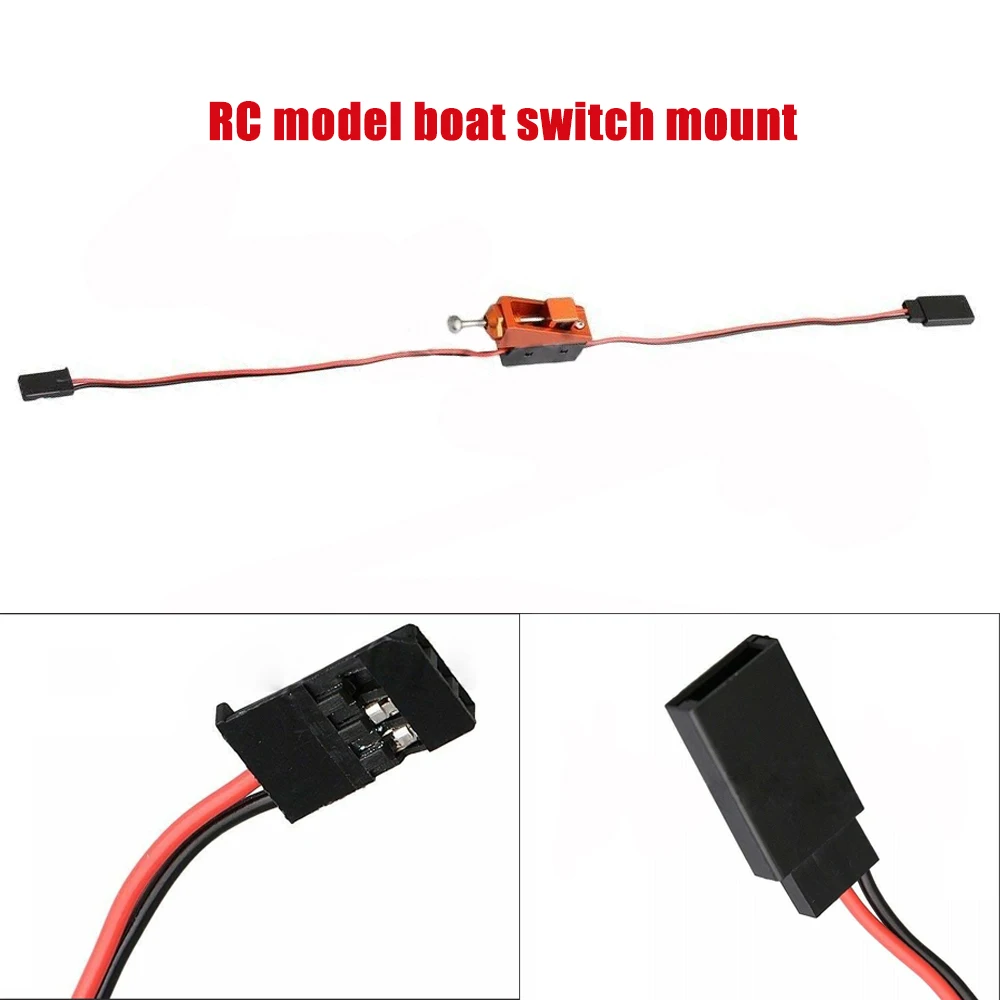 

Power switch with aluminum mount for rc boat Waterproof Switch