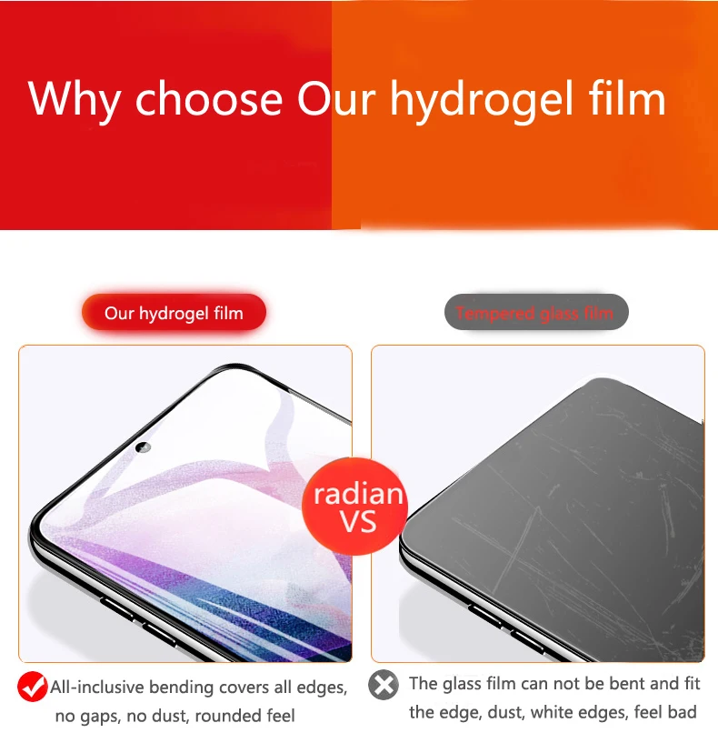 Reno7Pro 6Pro+ Screen Protector For OPPO Find X2 X3 Pro Hydrogel Film Reno 5Pro 4 3Pro HD Soft Ultra-Thin Realme GT NEO2