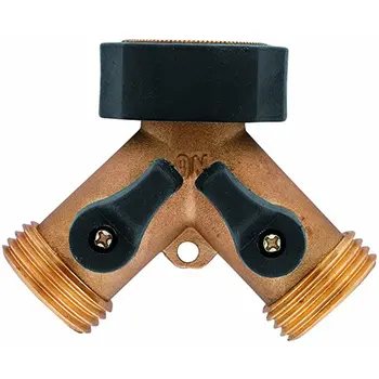 

All Copper Y Type One Inlet Two Outlet Pipe Water Separator High Pressure Threaded Water Pipe Fittings