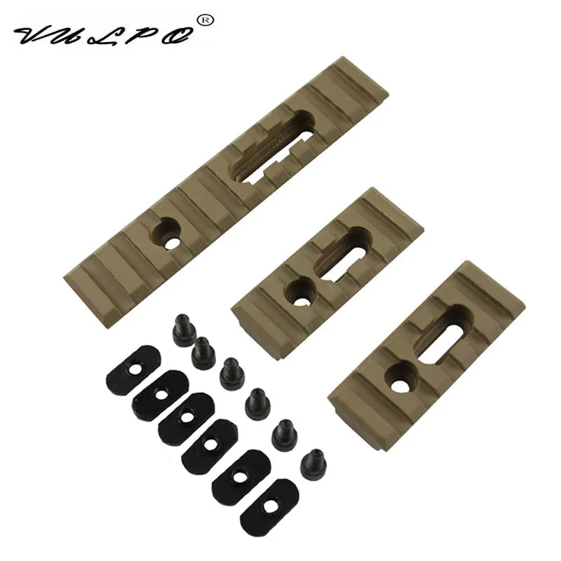 VULPO 3 шт. тактический прицел крепление 20 мм Пикатинни Крепление для MOE Handguard