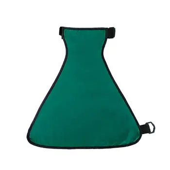 

Pet Waterproof Clothes Adjustable Raincoat Lightweight Rain Jacket Belly Cover for Dogs and Puppies (Green, Size S)