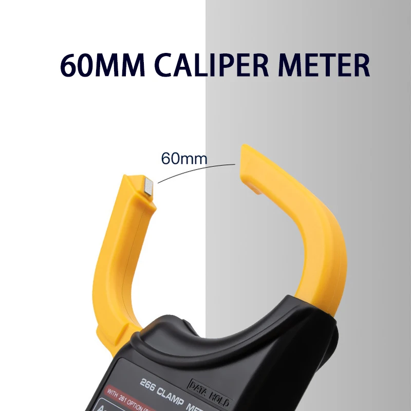 Digital Current Clamp Meter Buzzer Data Hold Non-contact Multimeter Voltmeter Ohmmeter Ammeter Ohmmeter Volt AC DC