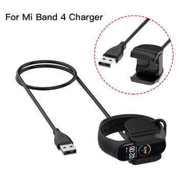 

Mi band 4 charger cable Clip USB Charging Adapter For Xiaomi Mi Band 4 Fast Charger Bracelet Data Cable Adapter 30CM/100CM