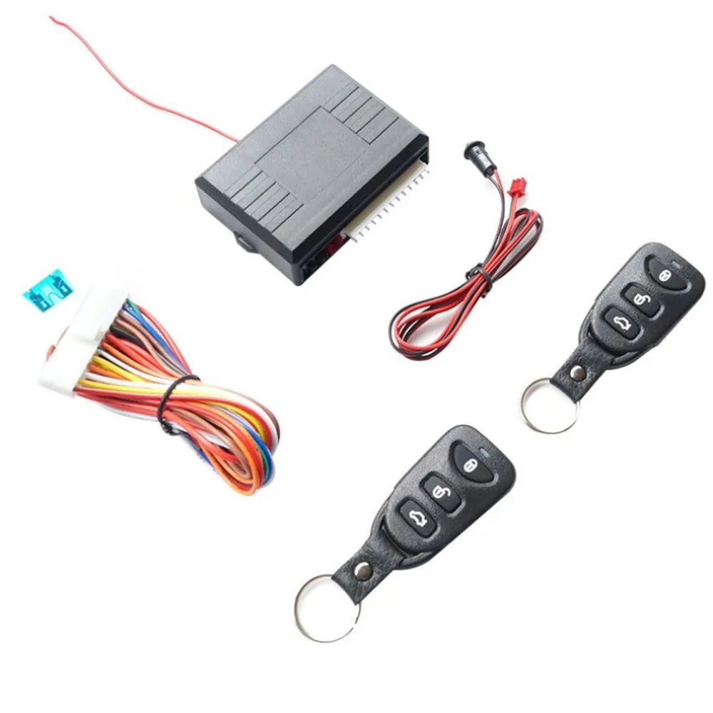 Car Central Control Lock Keyless Entry Keyless Entry Remote Control Switch Lock With Open Tail Box Dual Remote Control