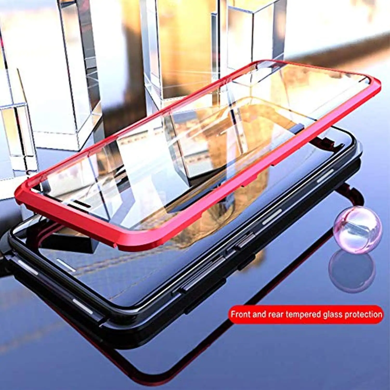 360 чехол из закаленного стекла для телефона samsung Galaxy S10 + плюс S9 S8 Примечание 10 9 8
