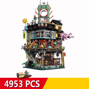 

Compatible Legoed 70620 06066 Ninjago City Masters of Spinjitzu Building Blocks 4953Pcs Bricks Educational Toys Birthday Gifts