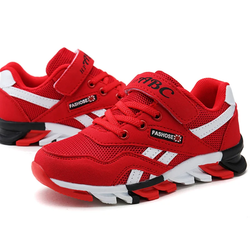 

Comfortable Kids Running Shoes Boys Girls Red Sneakers Soft Walking Footwear Toddler Boys Shoes Enfant Sports Chunky Sneakers