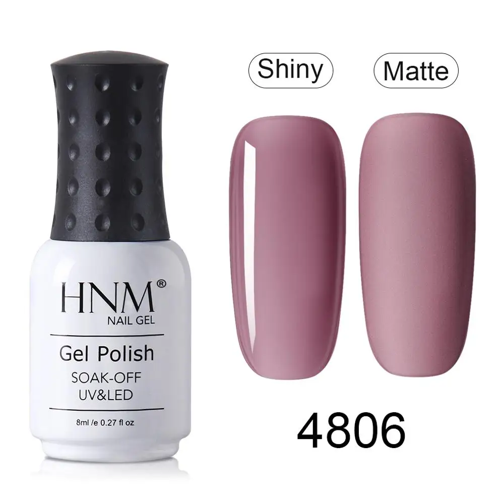 4806 HNM 8 мл jam серия УФ-гель для ногтей DIY Дизайн ногтей замачиваемый матовый лак светодиодный Полупостоянный лак лака - Цвет: 4806