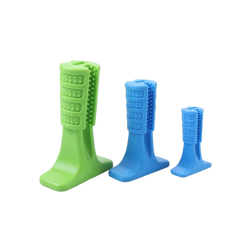 Dog Toy Ball Food Funny Toothbrush Stick Pet Dog Toys For Small Large Dogs Tooth Brush Bite Resistant Puppy Pet Chew Toys Rubber (11)