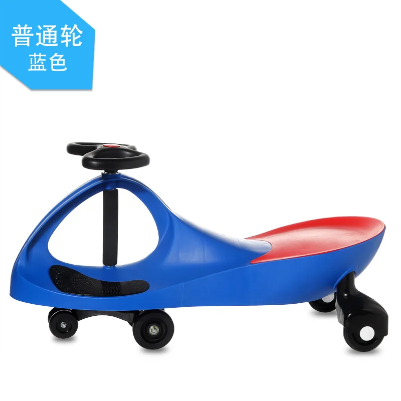 Детская игрушечная коляска с музыкальной бесшумной вспышкой WheelBaby walker с 6 колесами детская игрушечная машинка - Цвет: A
