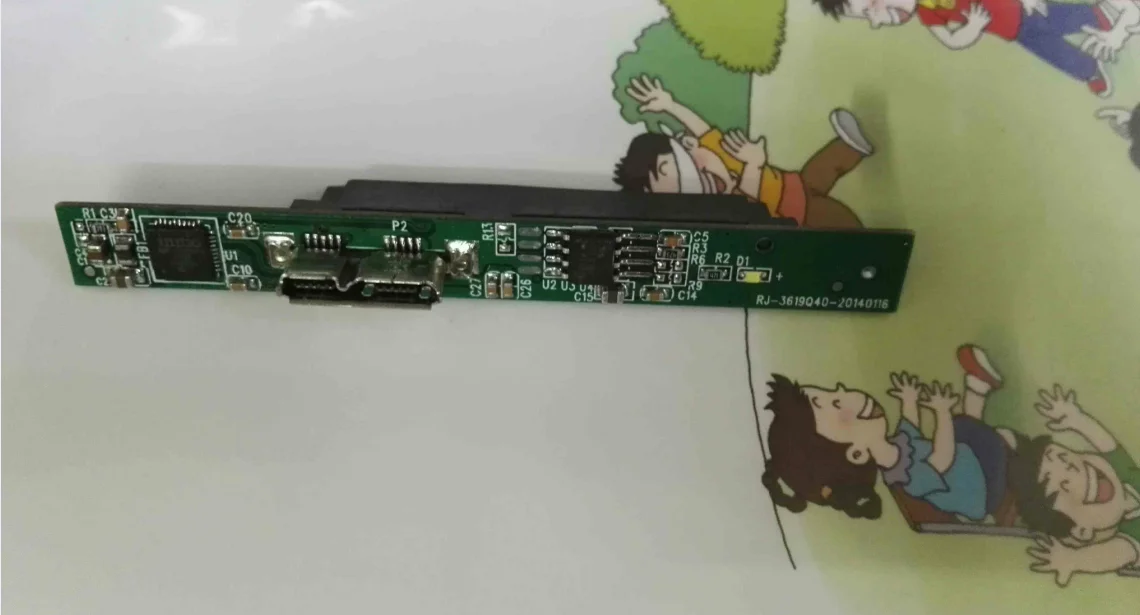 Печатная плата W E Элемент Sub-adapter USB3.0 адаптер мобильный жесткий диск коробка адаптер карта