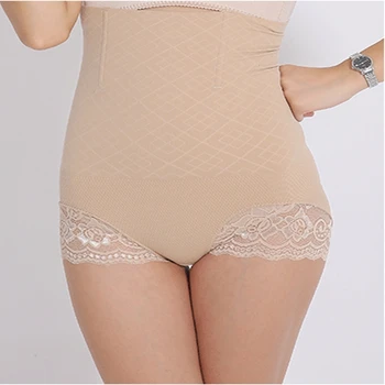 

Women Lace High Waist Hip Shaping Pant Ladies Postpartum Thin Section Briefs Breathable Body Shaper Slimming Underwear panty
