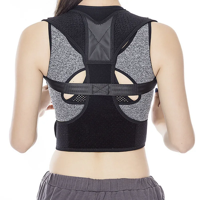 

Adjustable Back Support Posture Corrector Women Men Shoulder Protector Brace Belt Bandage Back Pain Relife Dropshipping