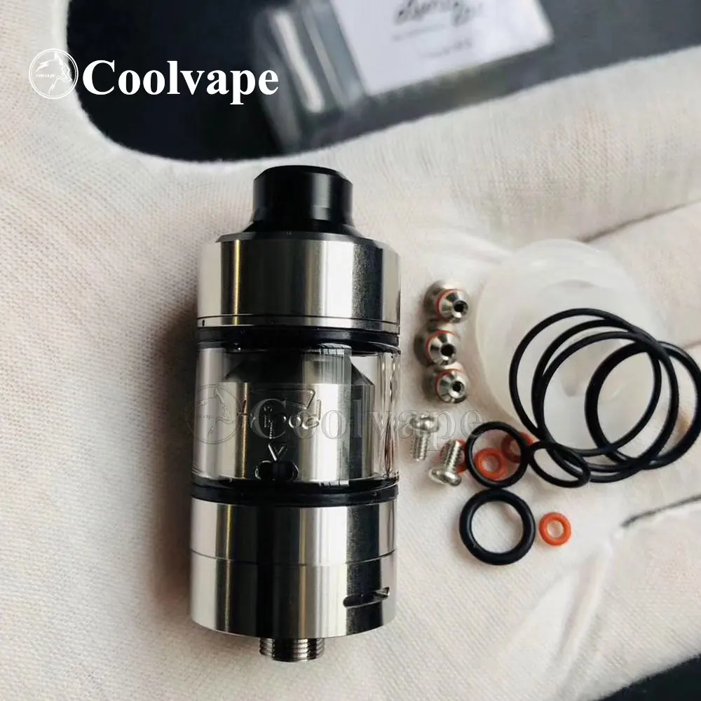 

Tripod MTL RTA Electronic Cigarette Tank 2ml 22mm 316SS Rebuildable rta atomizer vape vs Kayfun 5² Special Edition rta