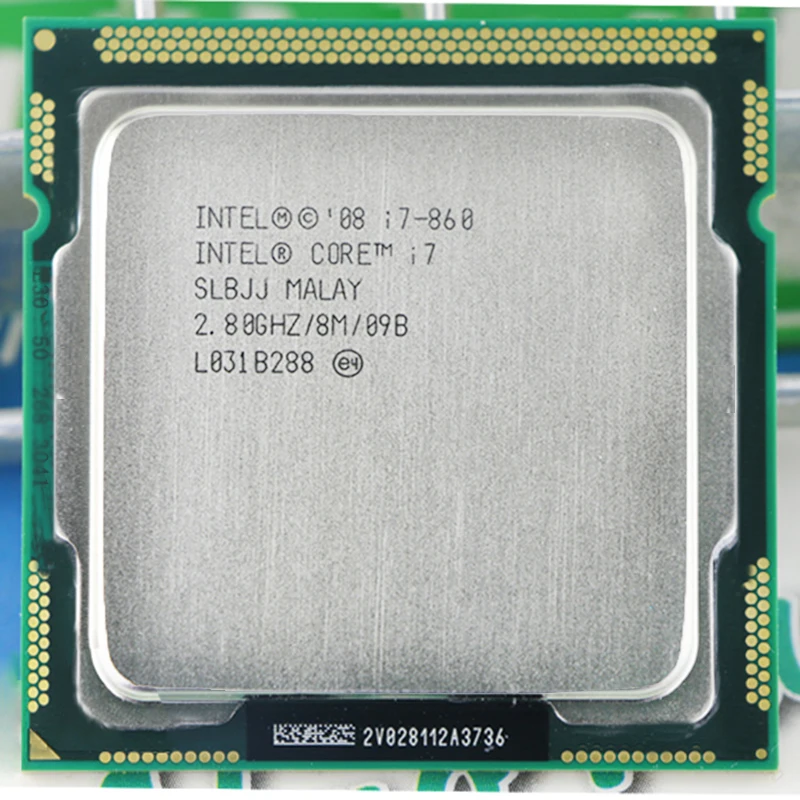 INTEL i7 860 i7-860 процессор intel core i7 860 cpu i7(quad core cpu 2,80 GHz 8MB Sockel 1156 95 W) гарантия 1 год