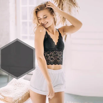 

HiLoc Lace Sexy Woman Pajamas With Shorts White Pj Sets For Women Pajama Spaghetti Strap Intimate Lingerie See Through Sleepwear