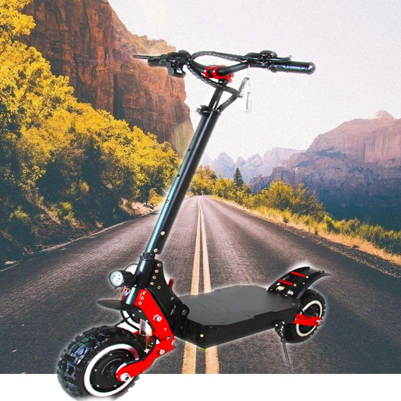 

2019 New design upgrade light folding aluminum alloy electric scooter with 4000w 71.4v