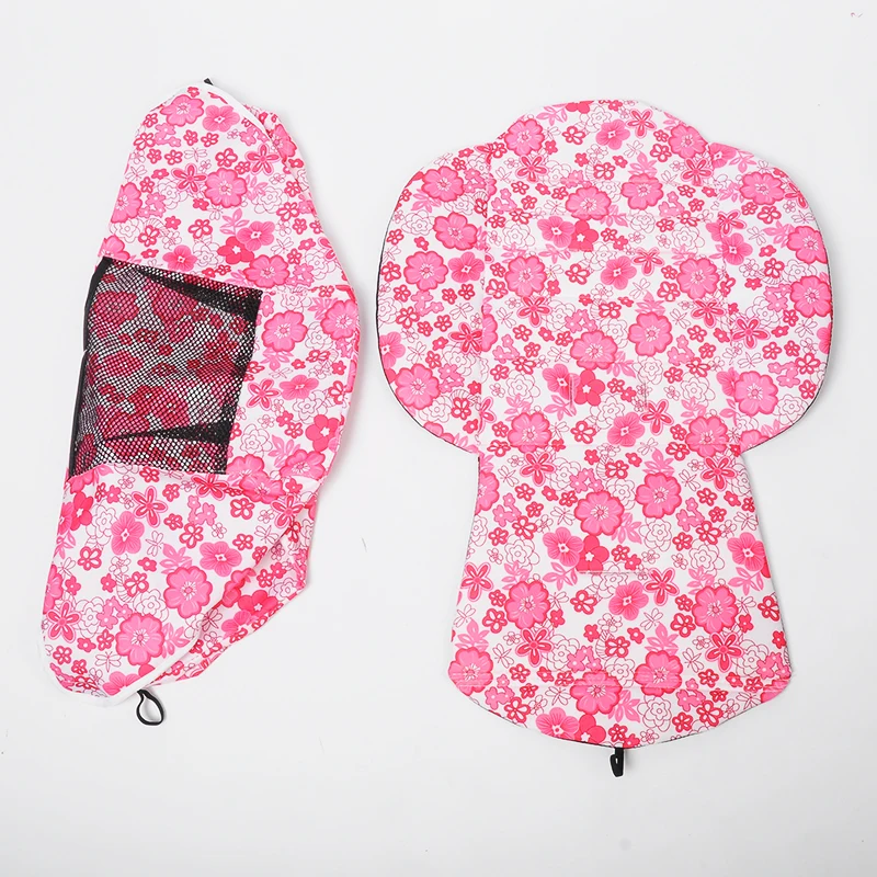 pink flower Babyyoya, аксессуары для детских колясок, навес от солнца и подушка для сиденья, текстильный капюшон, матрас для детского трона yoya 175, коляски - Цвет: pink flower