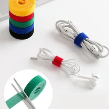 Кабельный органайзер лента комплект USB липучка провода моталки гибкие линии управление хранения держатель для наушники в форме мыши кабели данных DIY