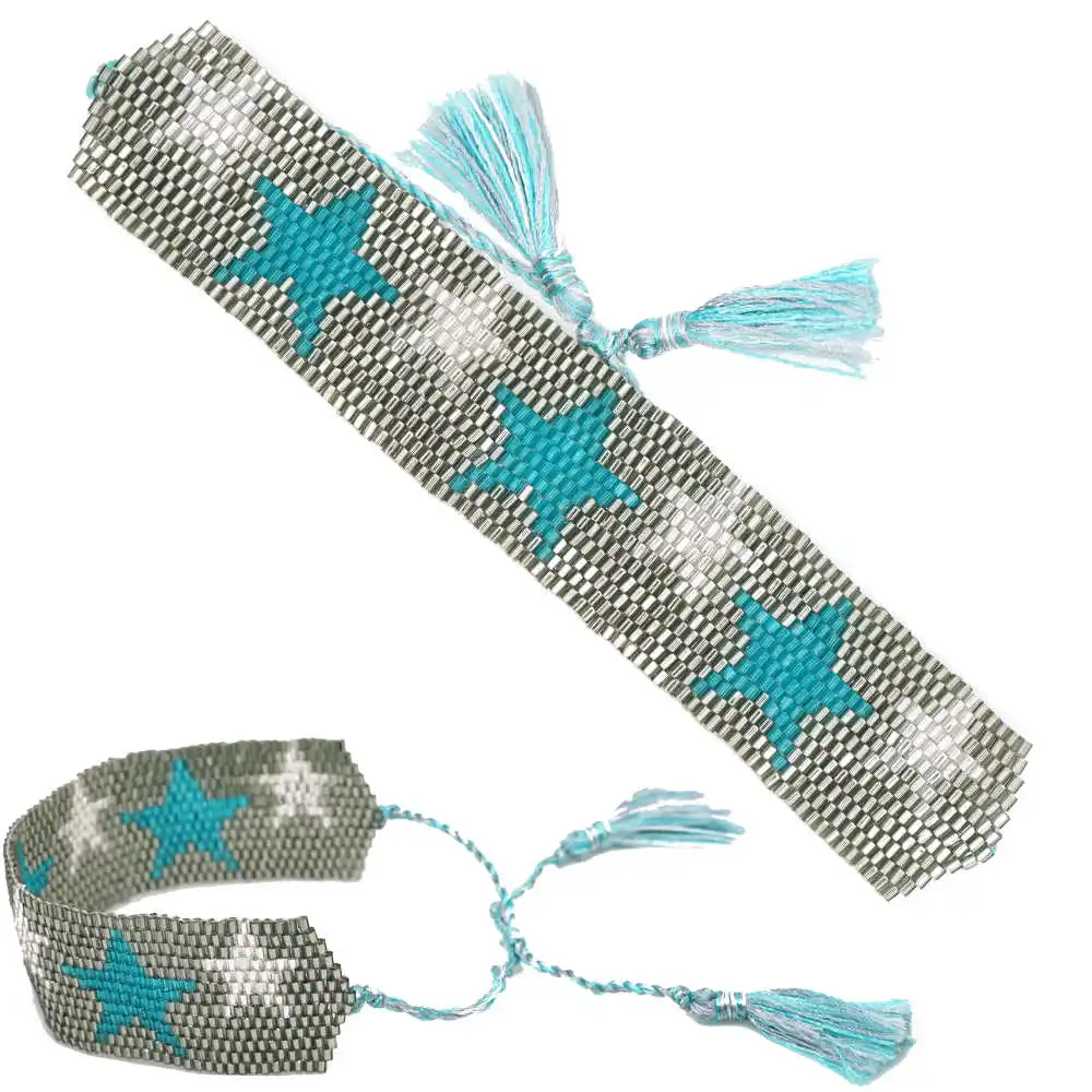 Go2boho Delcia MIYUKI браслет в виде ракушки браслет для женщин Звезда Pulseras Mujer ювелирные изделия Лето Пляж кисточкой натуральный камень нарукавная повязка