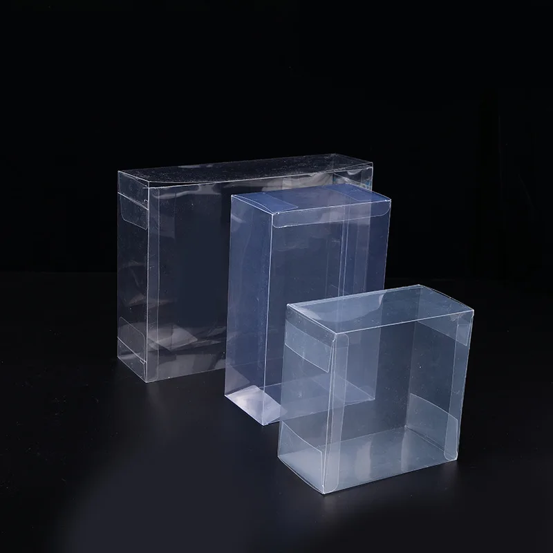 50 100pcs PET Transparent Candy Gift Boxes Square Clear Chocolate Storage Box Wedding Favors Sweets Gift 1 50 100pcs PET Transparent Candy Gift Boxes Square Clear Chocolate Storage Box Wedding Favors Sweets Gift 2