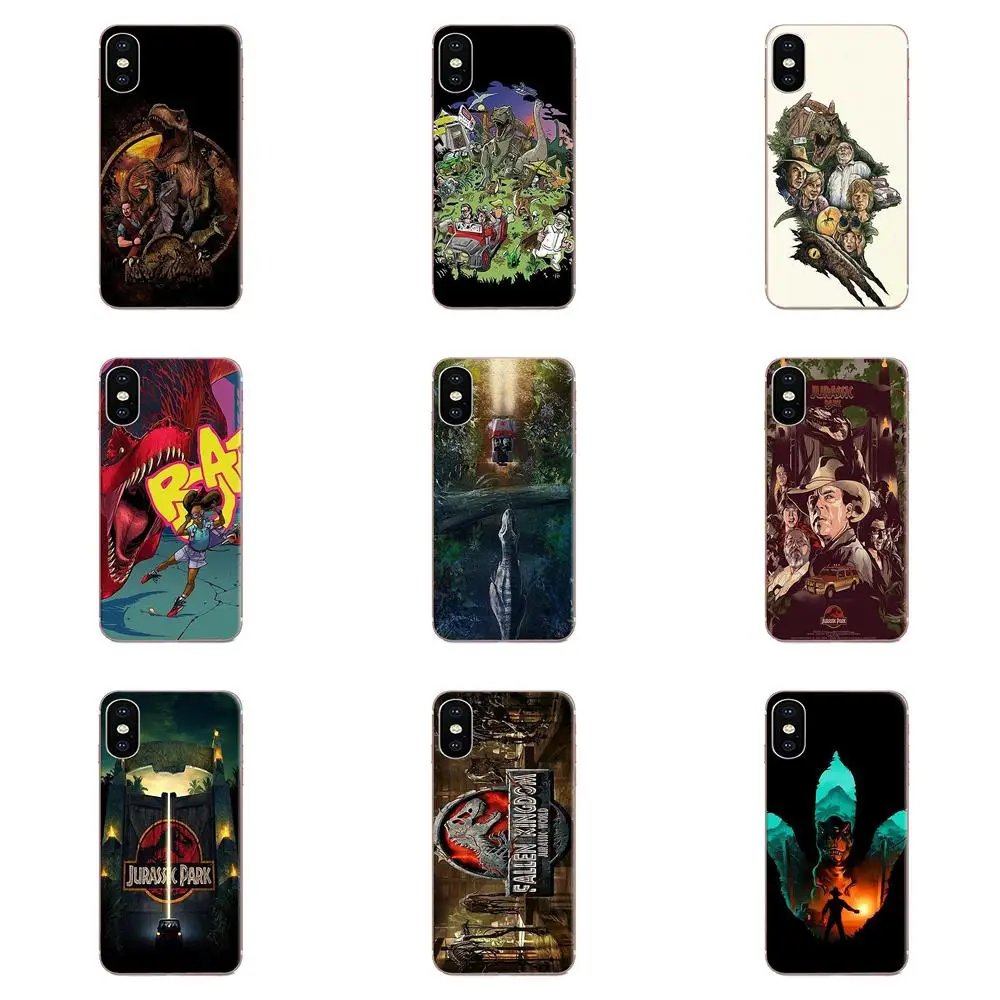 Мягкий чехол для мобильного телефона Jurassic World Fallen Kingdom Xiaomi Redmi Mi 4 7A 9T K20 CC9 CC9e Note 7 9 Y3