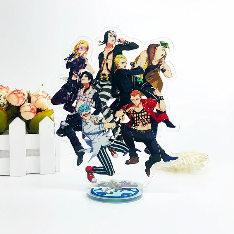 Jojos Bizarre Adventure Josuke Koichi Okuyasu Acrylic Stand Figure Desktop Decoration Collection Model Toy Doll Gifts Cosplay Action Figures Aliexpress