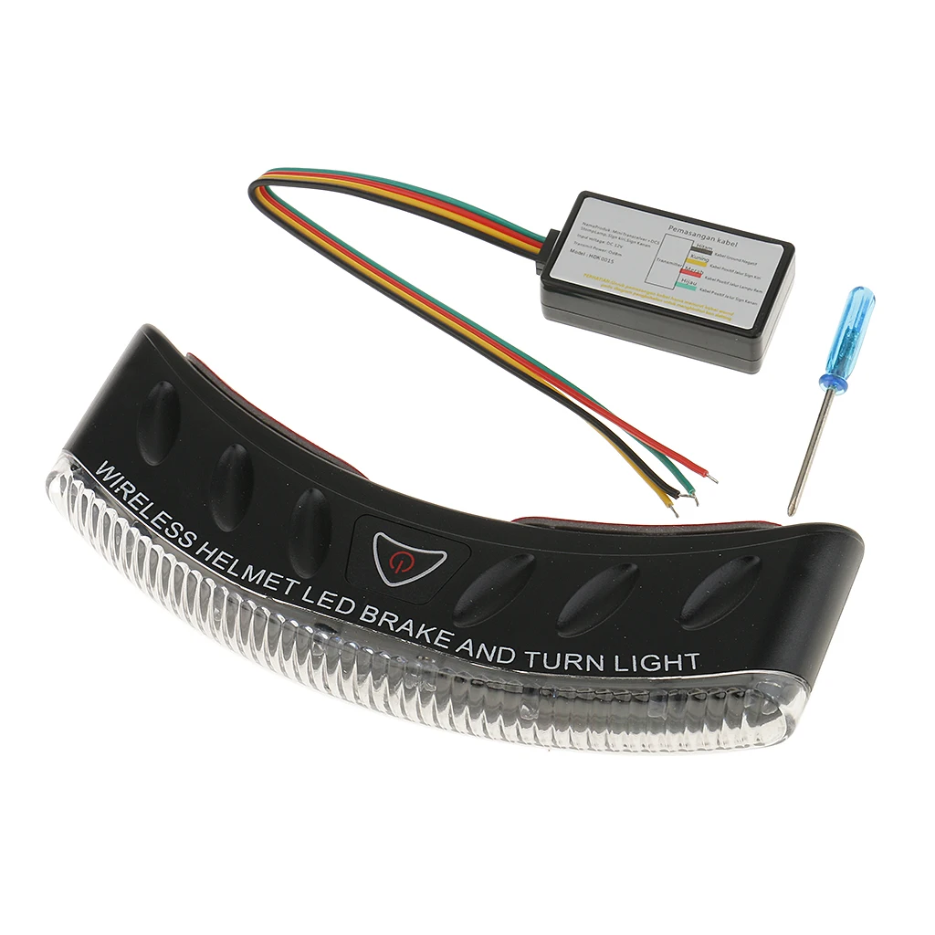 

Motorcycle Bendable 8 LED Strip Light Tail Brake Stop Turn Signal Lamp