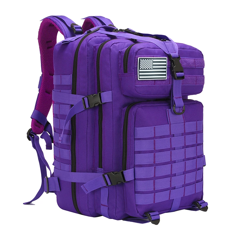 purple tactical backpack