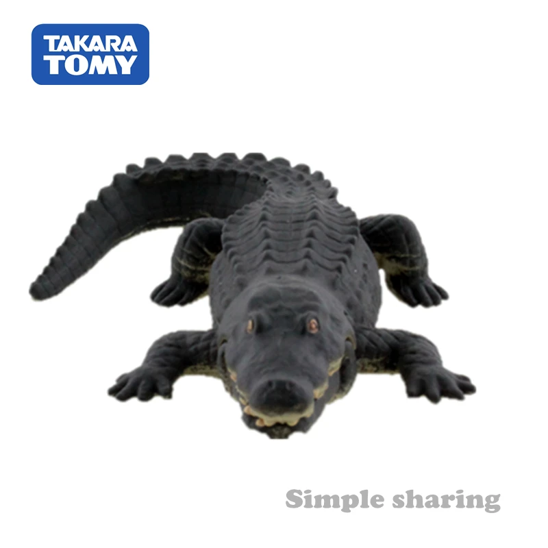 Takara Tomy Tomica Ania приключения в виде животных нильский крокодил As 08 литые формы из