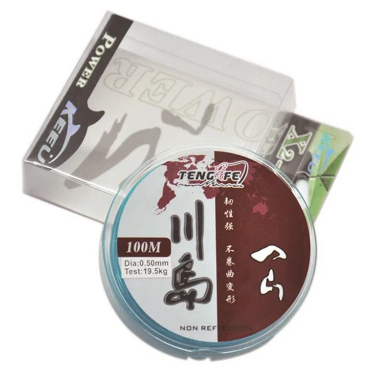 

TOPLINE TACKLE Floating Carp Nylon Fishing Line Monofilament 100m Super Strong Sinking Fishing Nylon Line for Fishing 0.18 Line