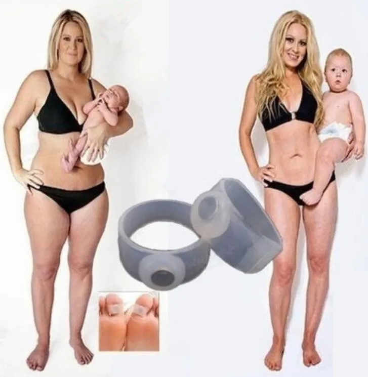 2 пары силиконовый массажер для ног магнитное кольцо сжигающие жир, способствующие похудению женщин для потери веса быстрый уход за лицом антицеллюлитный инструмент