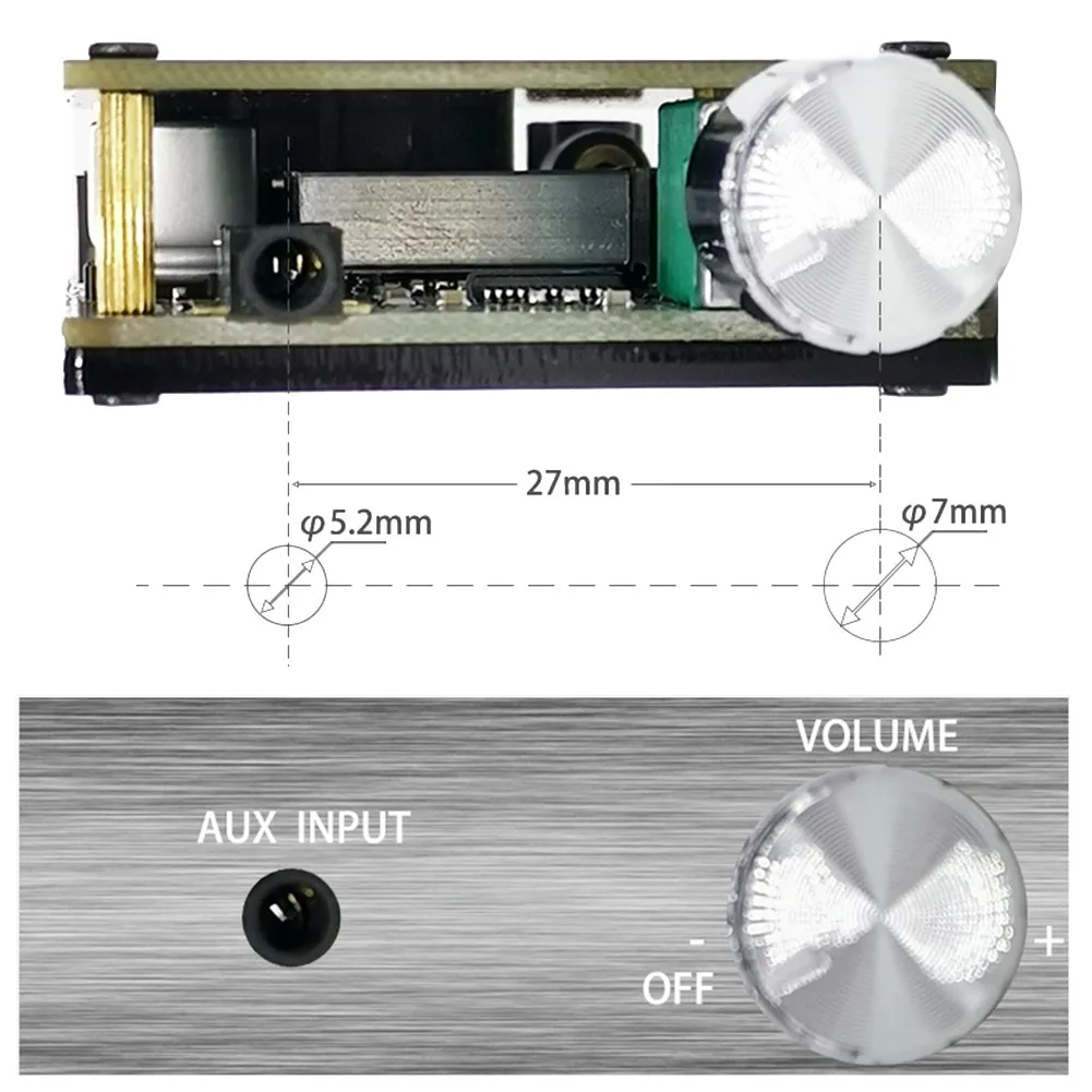 TPA3116 цифровая мощность стерео звук HIFI динамик аудио усилитель плата Bluetooth 5,0 Домашний прочный стабильный сигнал 2X50 Вт беспроводной