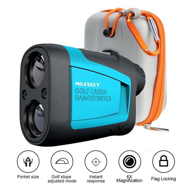 Mileseey PF210 600M Golf Laser Rangefinder 미니 휴대용 레이저 거리 측정 망원경포켓 레이저