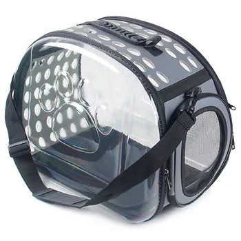 

Promotion! Pet Carrier for Dogs Cat Folding Cage Collapsible Crate Handbag Carrying Bags Pets Supplies Transport Bag Gray