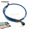 40CM-150CM Motorcycle Dirt Bike Brake Oil Hose Brake Line Universal Motorbike Stainless Steel Braided Pipeline Latiguillo Freno ► Photo 1/5