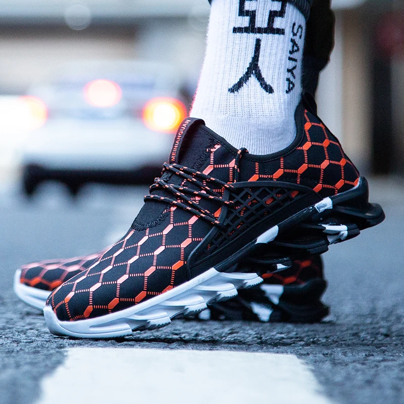 

sneakers men Breathable mesh running shoes comfortable men's shoes Zapatillas Hombre