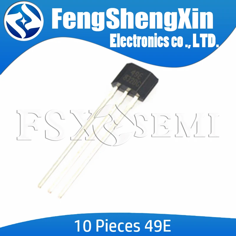 10 шт./лот Новый SS40AF SS41F SS495A SS49E 40AF 41F 495A 49E eвысокая чувствительность датчик Холла