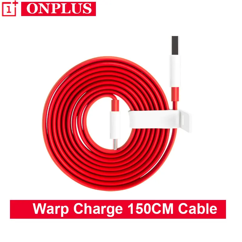 Noodle cable 150cm OnePlus Warp зарядный кабель 5 в 6 Вт 30 Вт type-C 100 см 150 см для one plus 7 Pro 6 6T Oneplus 7T Pro mobliephone - Тип штекера: Noodle cable 150cm