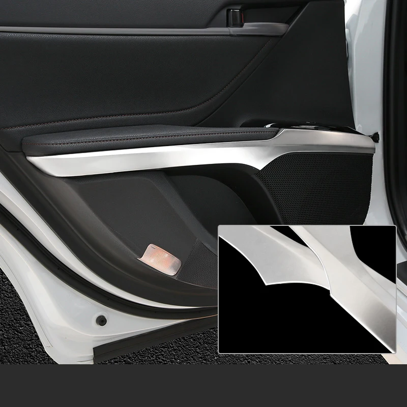 Lsrtw2017 для Toyota Camry XV70 Автомобильная Внутренняя дверь подлокотник панели декоративные аксессуары для интерьера