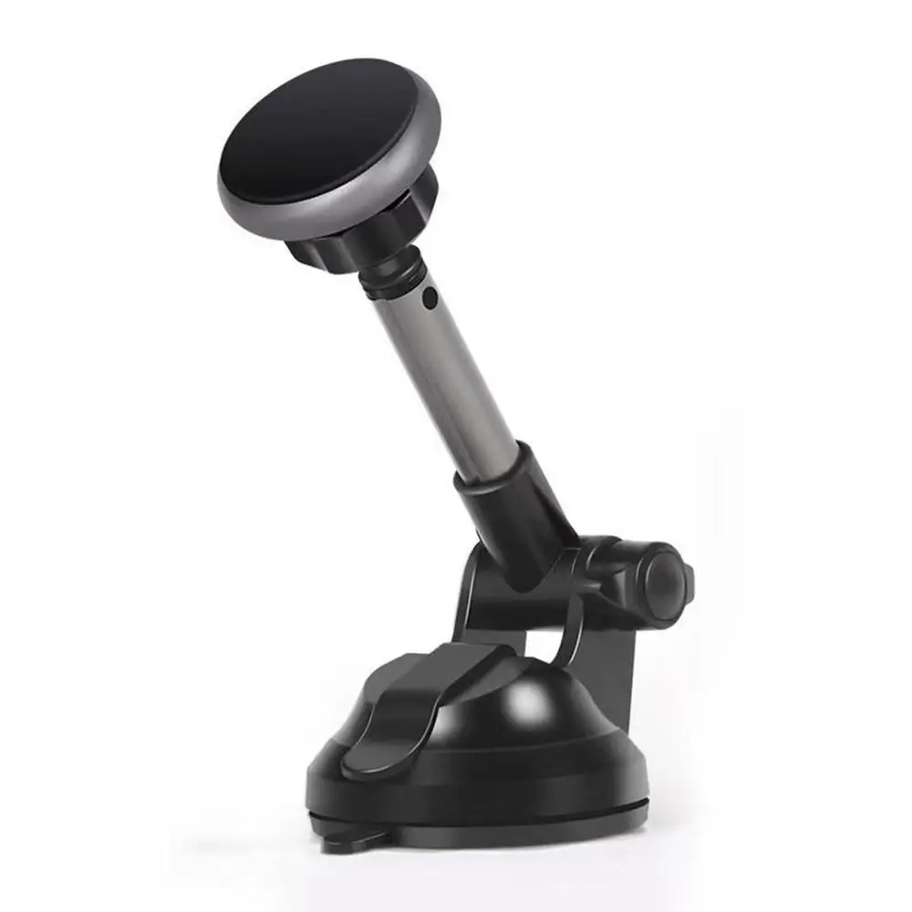 Творческий Ленивый металлический вращающийся на 360 градусов на присоске Телескопический магнит алюминиевый сплав автомобильный держатель для телефона