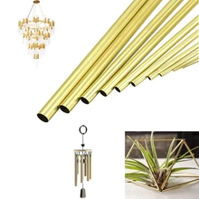 2 pieces diameter 2/3/4/5/6mm Brass Tubes Brass Pipe Brass Tube Length 30cm Wall Cutting Tool Parts