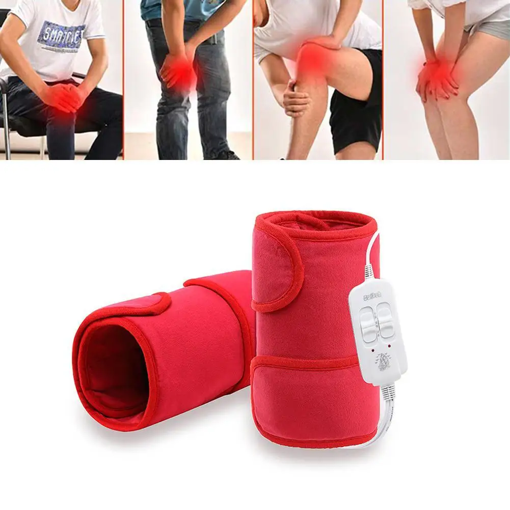 

Electric heating Knee Pads Magnetic Therapy Kneepad Pain Relief Arthritis Brace Support Patella Knee Sleeves Pads Bone Care