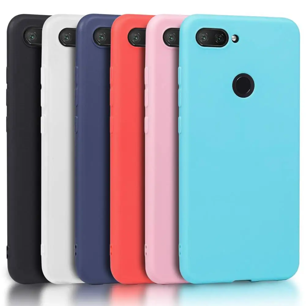 For Xiaomi Redmi 4X 4A 5A 5 Plus Mi A1 Note 5X 6 6A 7A 7 Pro Clear TPU and solid Back Cover Silicon case |