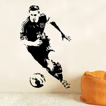 Импортные товары резные футбол знаменитостей наклейки на стену спальня гостиная декоративная живопись для комнаты Съемный на карту оптом Customi