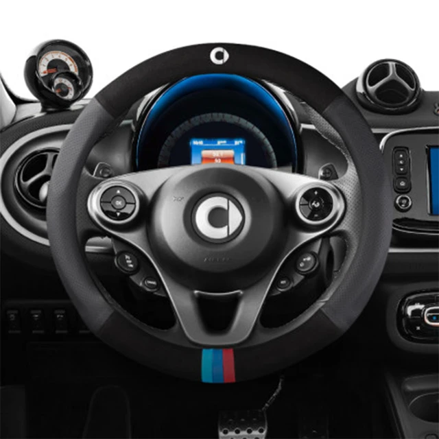 Für Smart Fortwo Forfour 453 Echtes Leder Auto Schlüssel Tasche Fall  Abdeckung Remote Key Dekoration Auto Styling zubehör - AliExpress