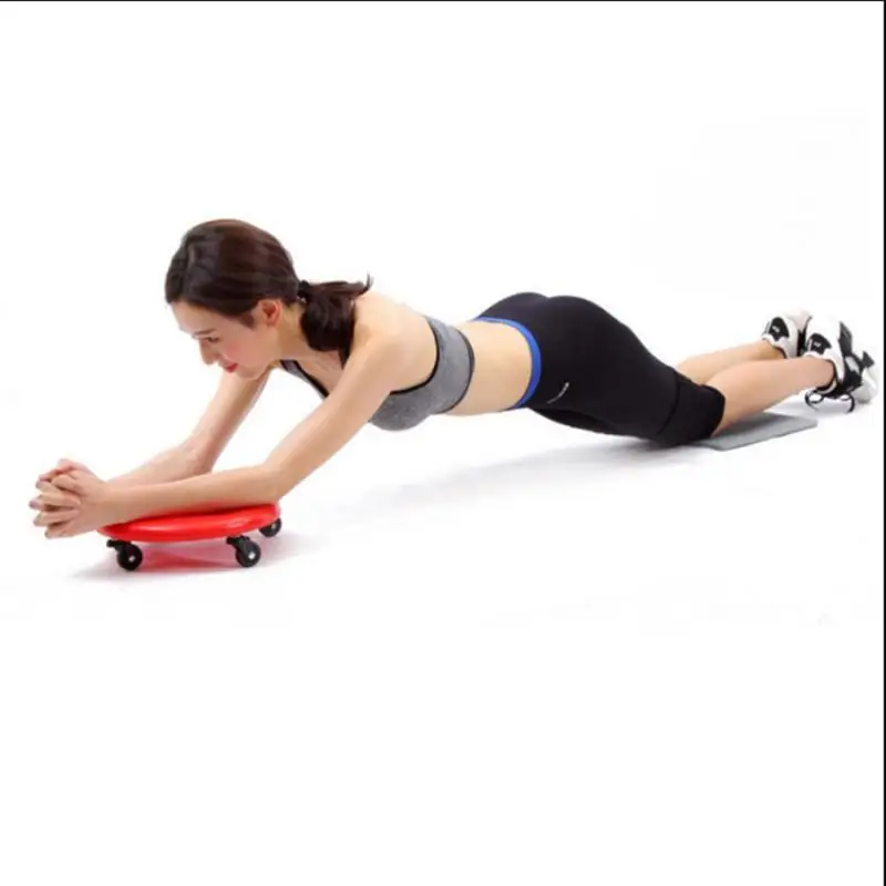 Ab Exercise Equipment Wheel Roller for Core Workout Abdominal Arm Muscle Trainer Fitness Equipment for Home Gym