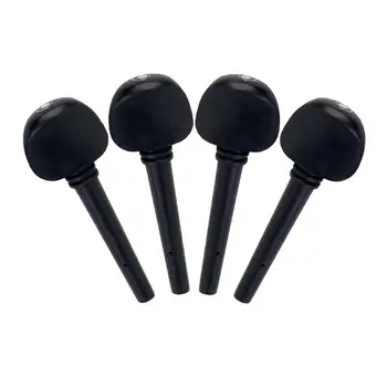 

Blk Bridge Tailpiece w/ 4 Fine Tuners + 4 Wooden Pegs + Mute for 4/4 Size Cello